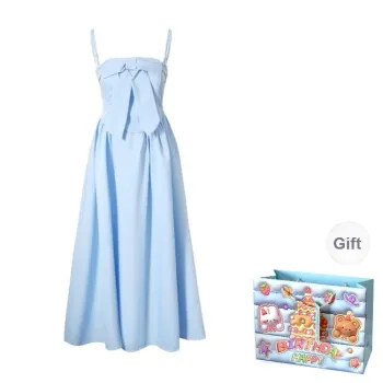WOWI KCKS Slip Dress Women's Blue