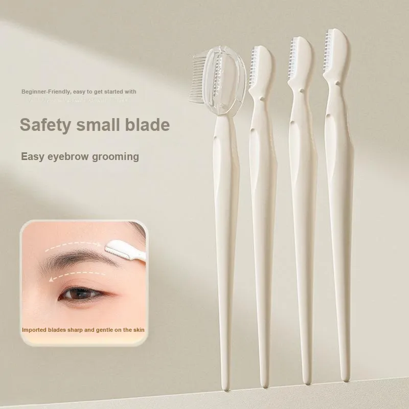 Goodgudi 3 Pcs Set | Small Blade Beginner Eyebrow Razors-2