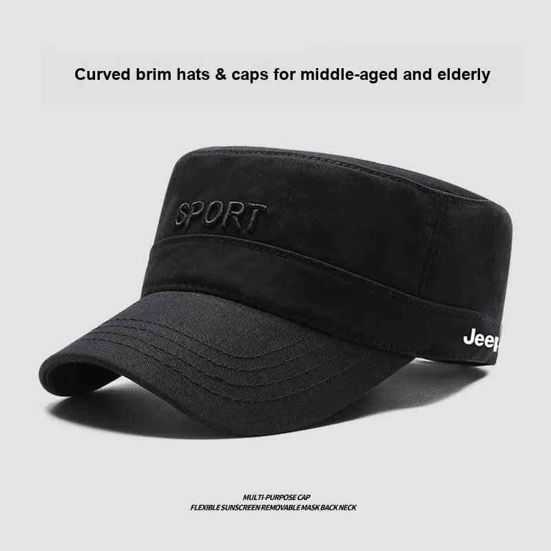 Jeep Flat Top Baseball Caps Men's-1