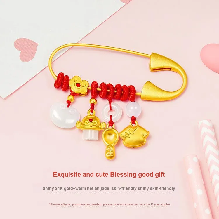 LUKFOOK JEWELLERY Gold Pendant Kids-3