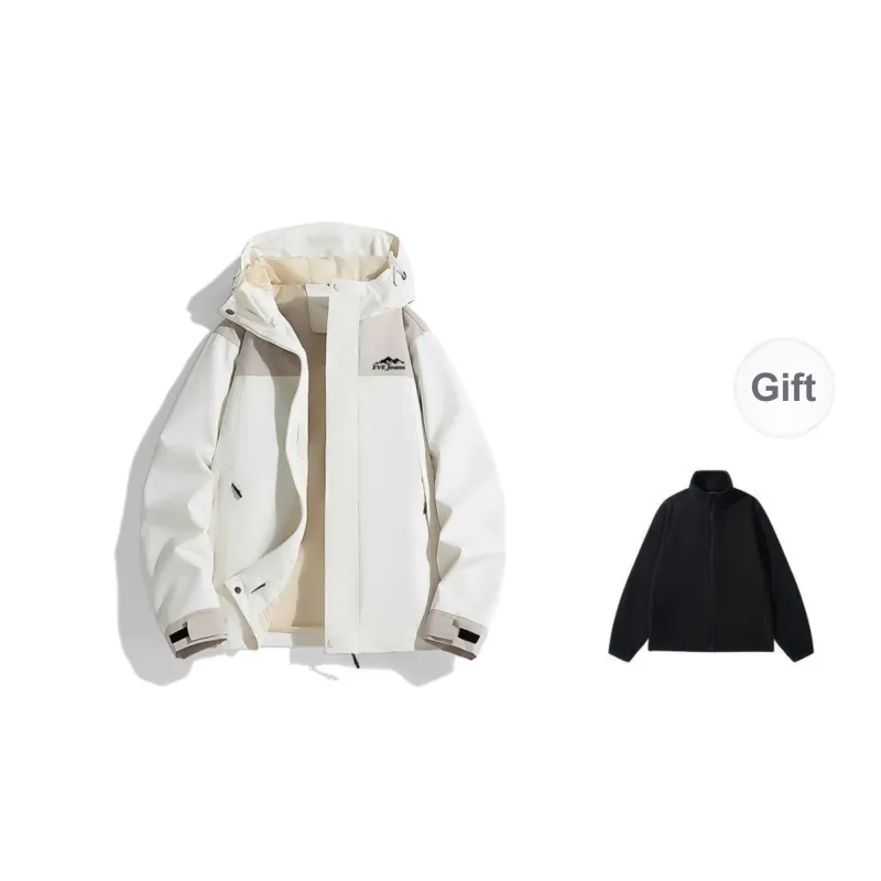 Yiwen Water Resistant Windproof Breathable Warm Windbreaker Jacket Unisex-28