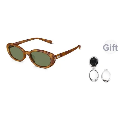 MOLSION Plate OVAL SUNGLASSES Унисекс