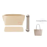 [Three-Piece Set Cameo Brown]Open Top Liner+Bottom Pad+Shoulder Pads