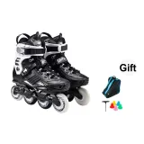 Black Silver (Triple-Layer Bag+Roller Skate Pole+Tools)