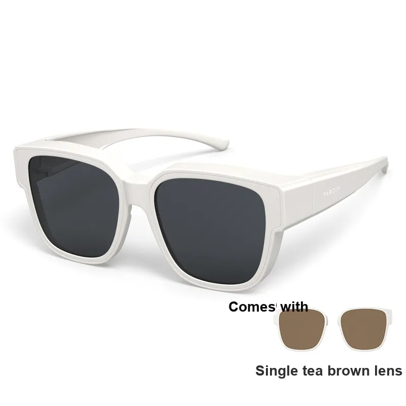 PARZIN TR90 Square Sunglasses Unisex-7
