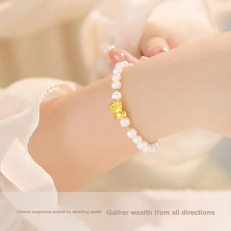 Central Fashion Pearl Bracelets Women's-3