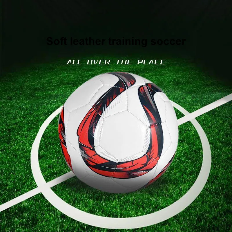 FEIERDUN Size 5 Soccer PVC Machine Stitched Soccer Ball-2