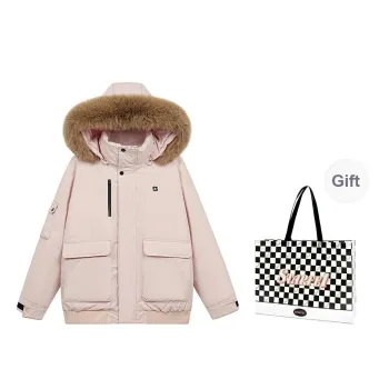 STARFEI Puffer Jacket Unisex Pink
