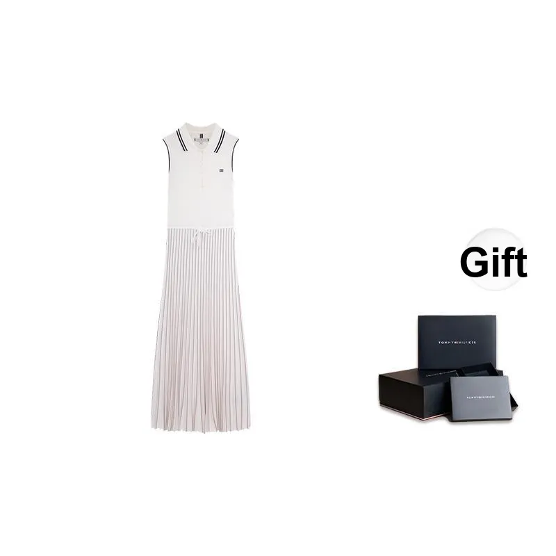 Tommy Hilfiger Pleated Midi Dress-5