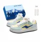 Blue Yellow-Exclusive Shoe Box-Includes Socks
