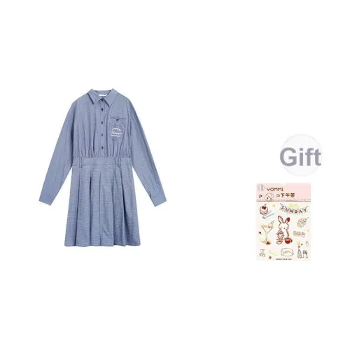 ZIHAN Длинное платье с длинными рукавами женское