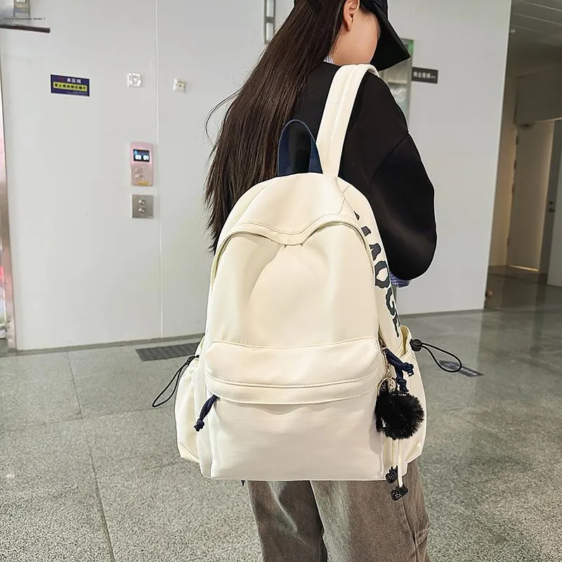 Kaka Tree Nylon Backpack Large Size Unisex Multicolor-6