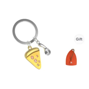 Meta[l]morphose BIG In Miniature Alloy Keychain Pendant Unisex