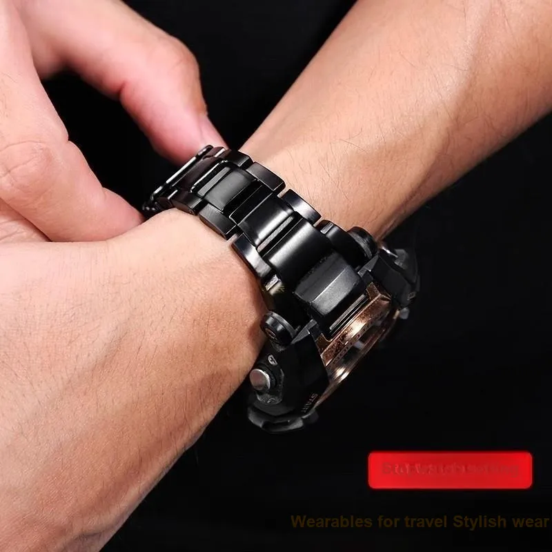 Craftsman Casio Compatibility Watch Band 180mm Stainless Steel Material-5