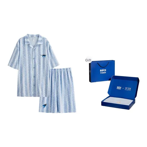 Peninsula City Пижамный комплект Мужской Синий