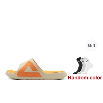 PEAK State Pole Classic Drag Quiet Massage Slide Slippers Unisex Orange