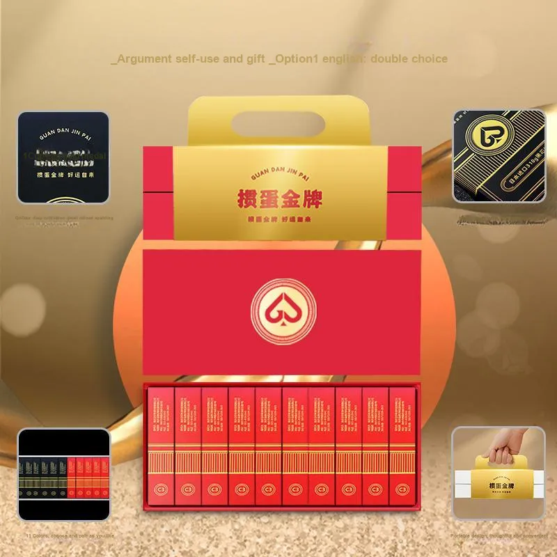 GPPOKER Egg Golden Medal C3 Poker Cards-2