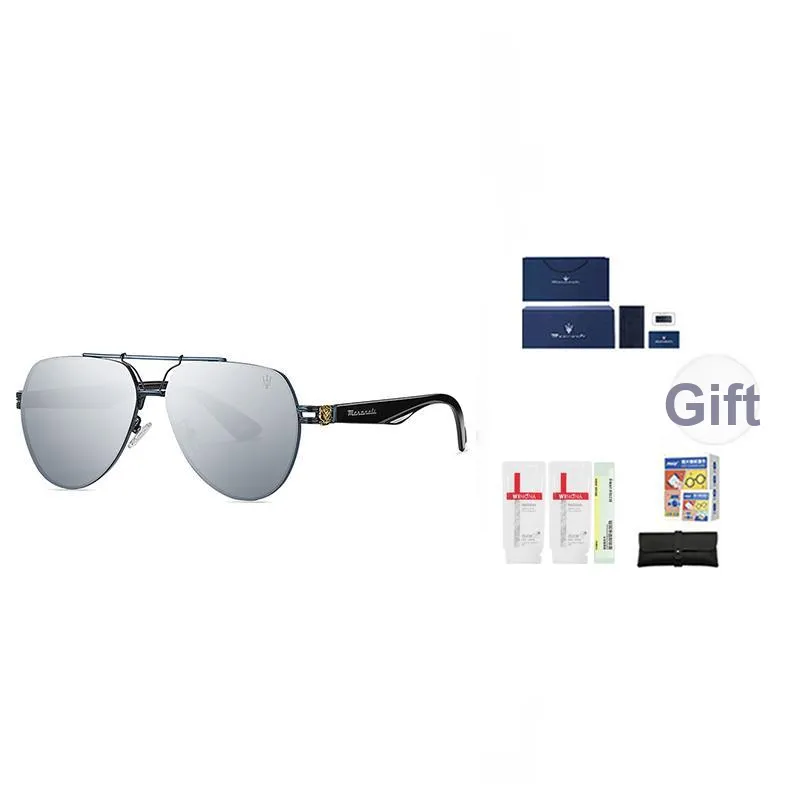 Maserati Aviator Sunglasses Unisex-11