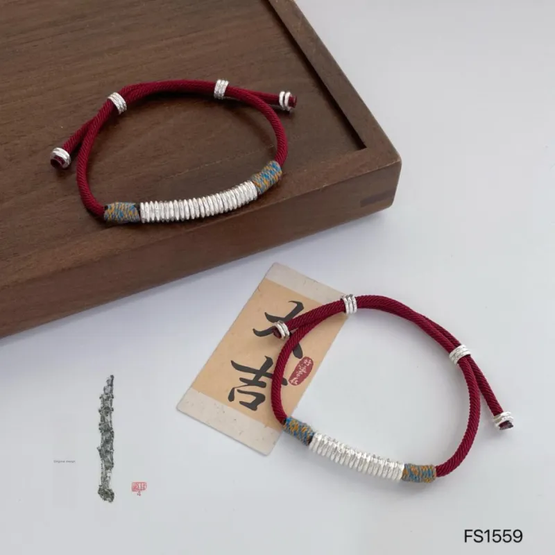 Stone Edge Poly 999 Fine Silver Bangles Unisex-3