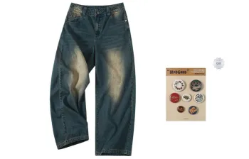 Madgood Jeans Unisex Includes Gift Box Sets Nostalgic Blue