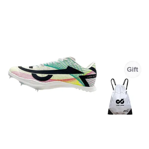 LOOP BURN Full Length Heterogeneous Carbon Plate Technology Outsole Running Shoes Unisex Neon