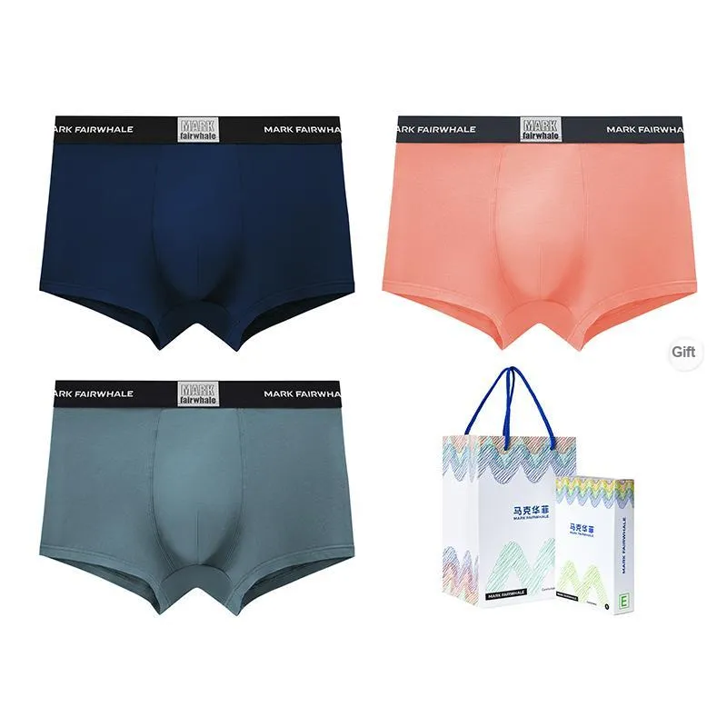 FAIRWHALE Underwear Gift Box Men's Shopping Bag 3 Pack-12