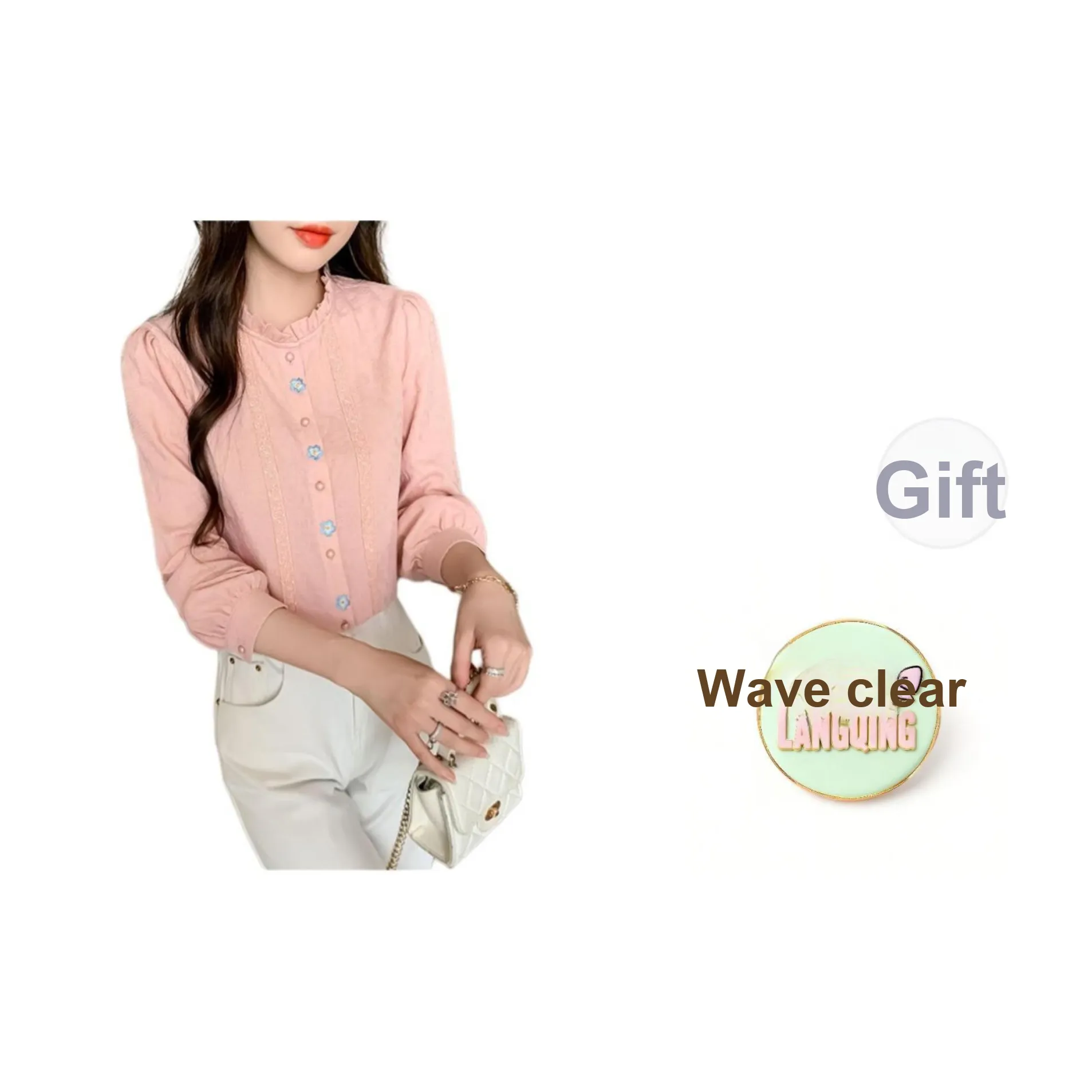 LANGQING Женские рубашки