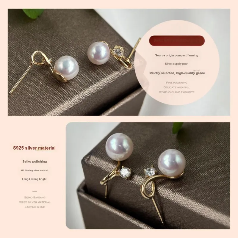 PEARL QUEEN Freshwater Pearl Earrings Women's-2