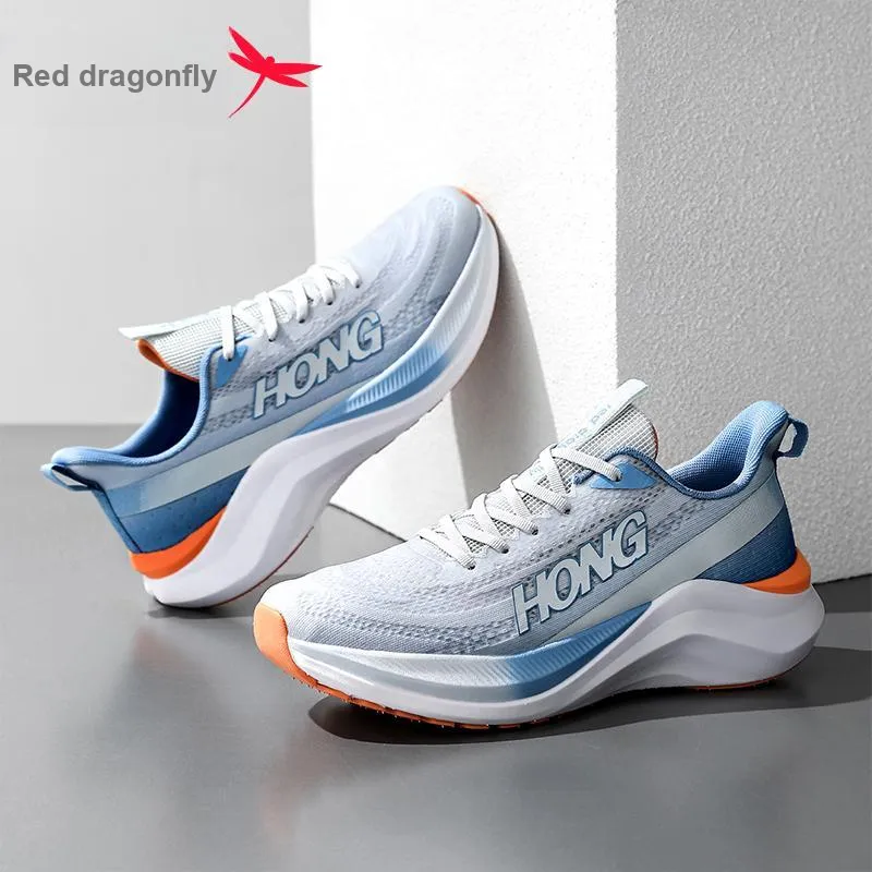 RED DRAGONFLY Breathable Cushioning, Slip Resistant, Abrasion Resistant Low Top Running Shoes Men's-3