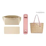 City33 Cherry Blossom Pink Shoulder Pads+Beige Liner+Beige Base Pad