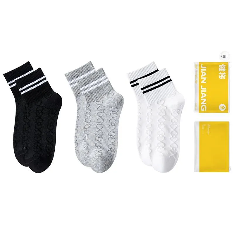 Master Mid Calf Socks Women's Shopping Bag Combo Set-12