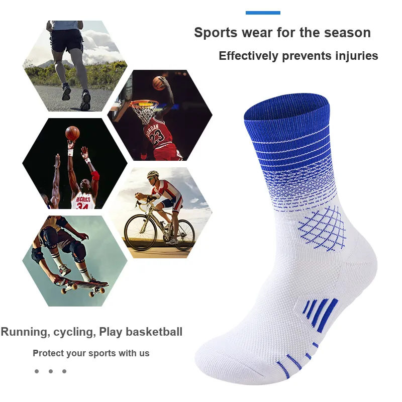 MIIOW Trend Party Series Basketball Socks Unisex Combo Set-44