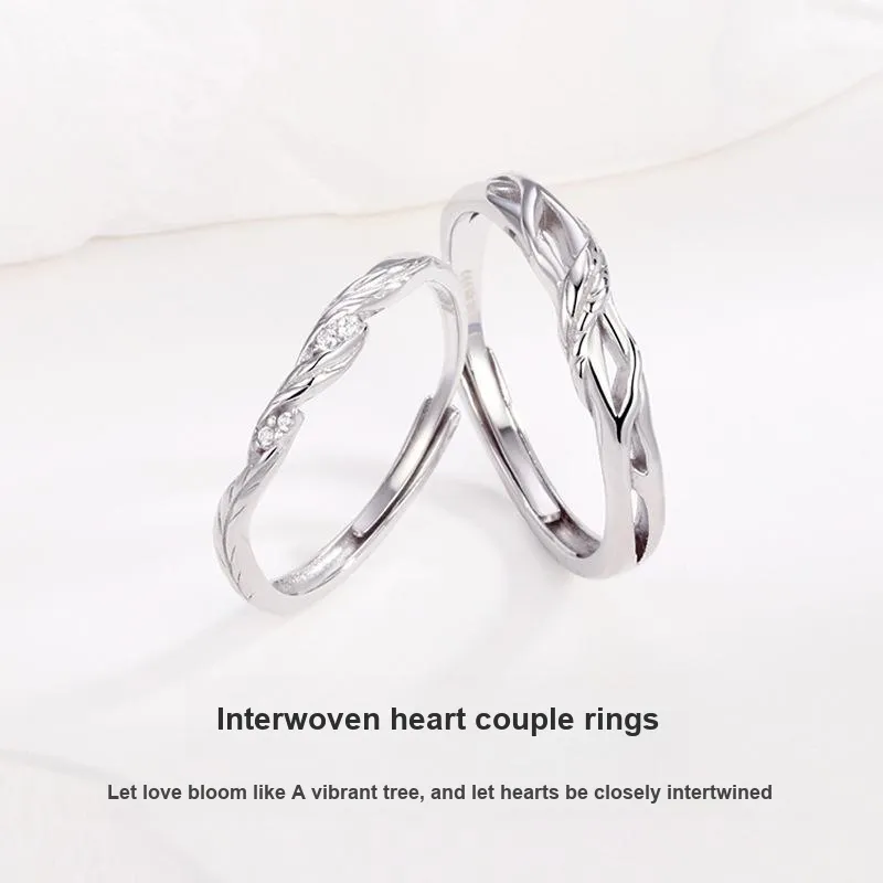 DAWO 999 Fine Silver Rings Unisex-1