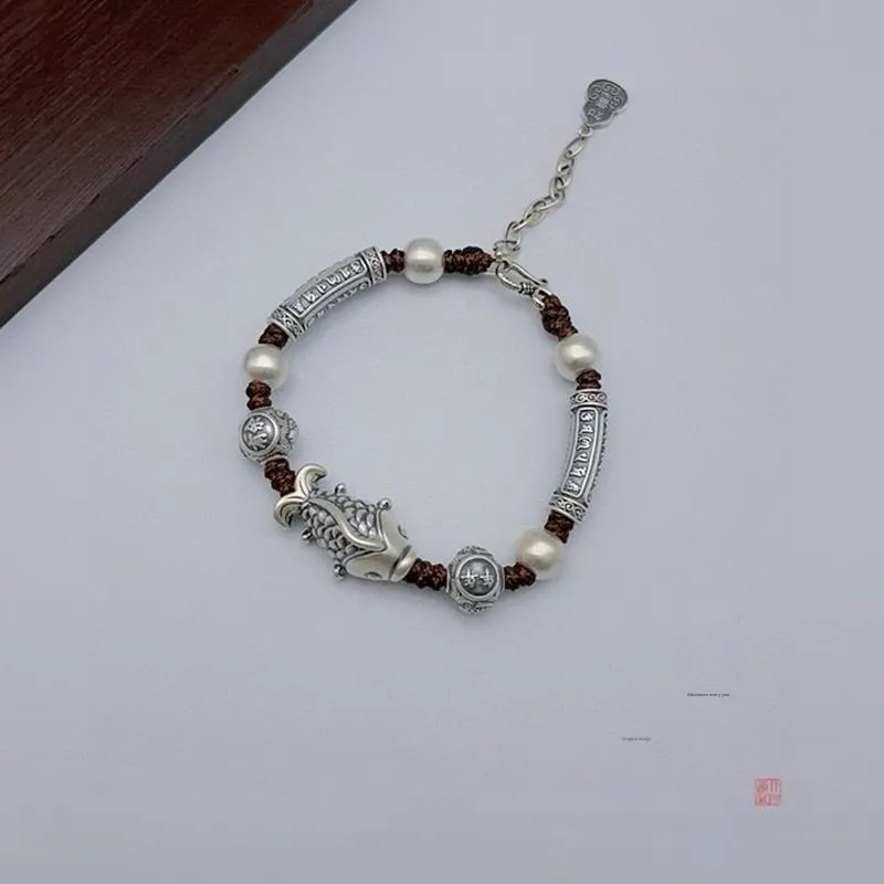 AITAO 999 Fine Silver Pure Silver Bracelets Unisex-4