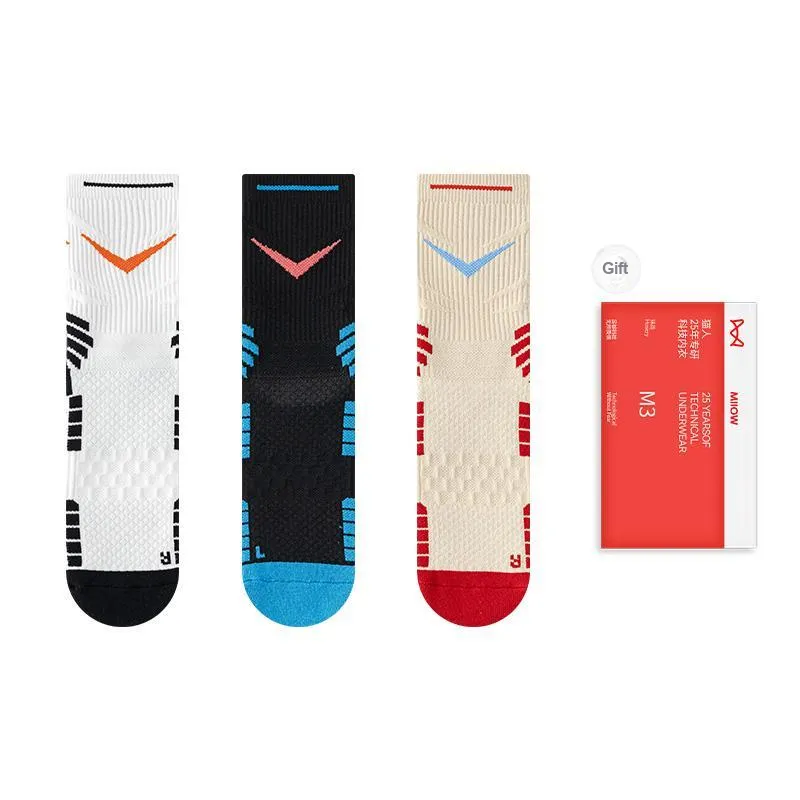 MIIOW Trend Party Series Basketball Socks Men's Shopping Bag Combo Set-8