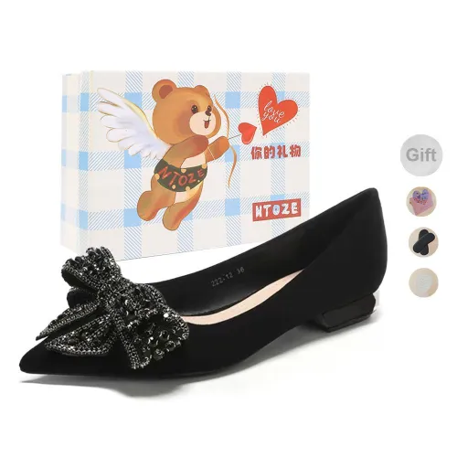 NTOZE Casual Single Shoes Women's Black