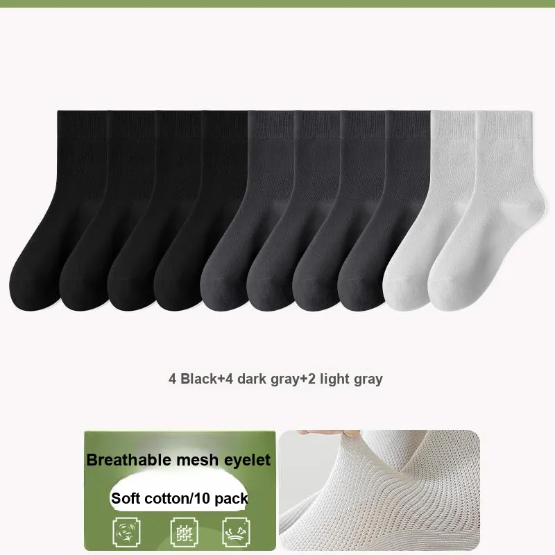 7 SEVFUN Mid Calf Socks Men's Combo Set-19