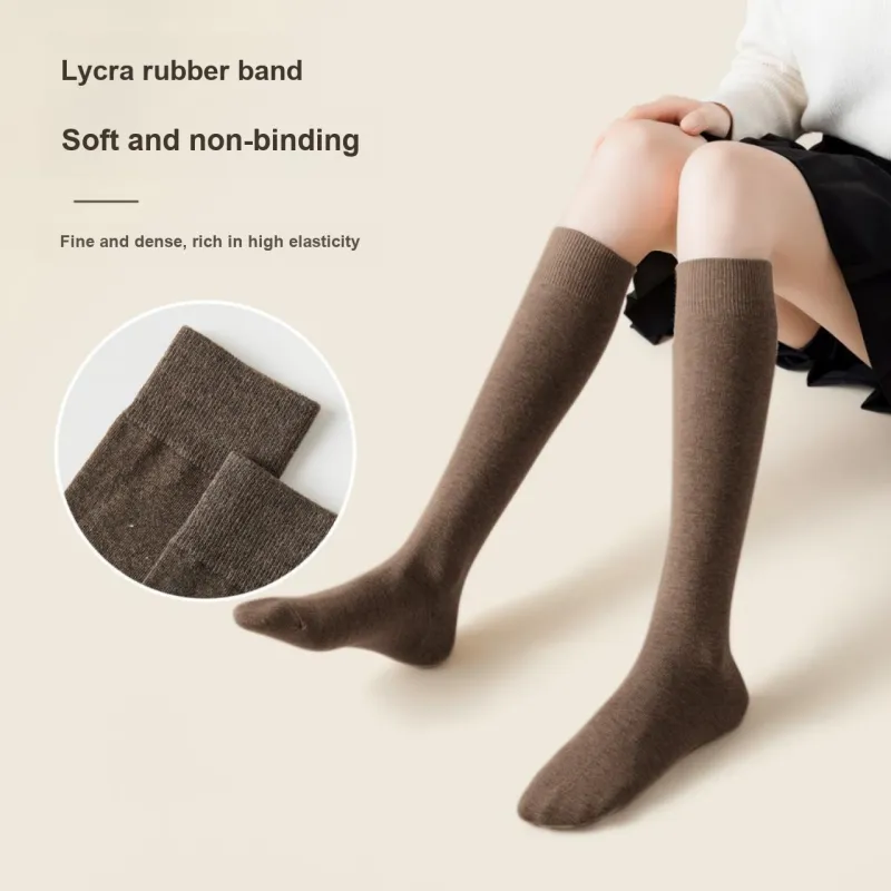 Caramella Knee High Socks Women's 3 Pack Black-2