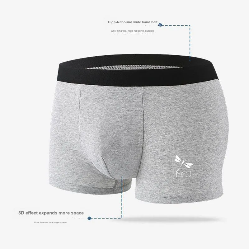 RED DRAGONFLY Cotton Panties Men's 3 Pack Gift Box Set-7