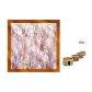 Gummies Orange Silk Scarf with Button Box (Random 1 Pc)