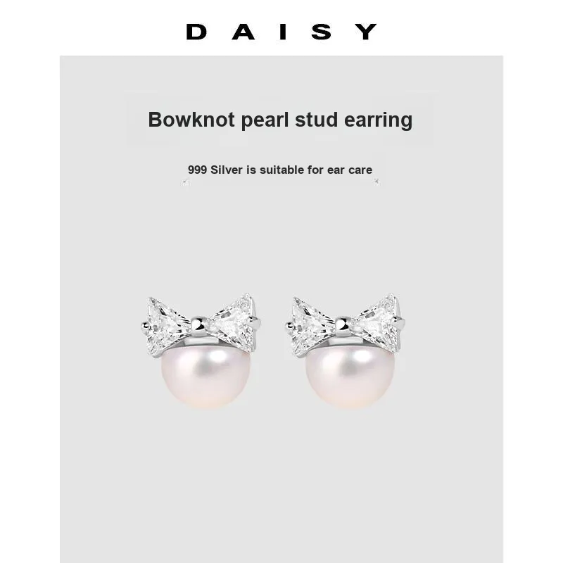 Daisy Dream Zircon Stud Earrings Women's-4