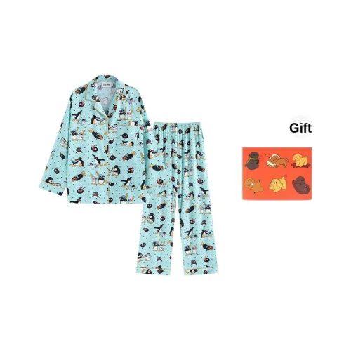 Wabi Town Pajama Подарочная коробка Женские Зеленый