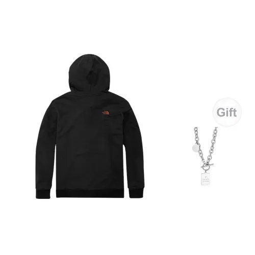 THE NORTH FACE Sweatshirts Unisex Black Includes Necklaces