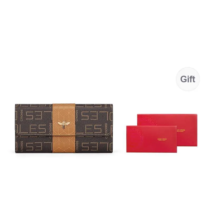 CNOLES PVC And Synthetic Leather Wallet Women's Multicolor-0