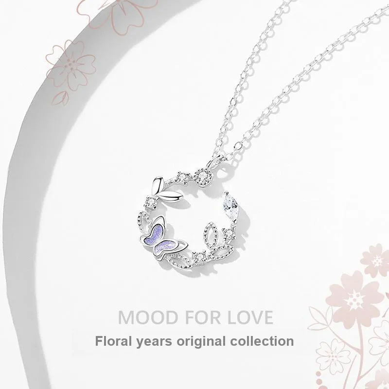 KEMLAIDA 925 Sterling Silver Necklaces Women's-1