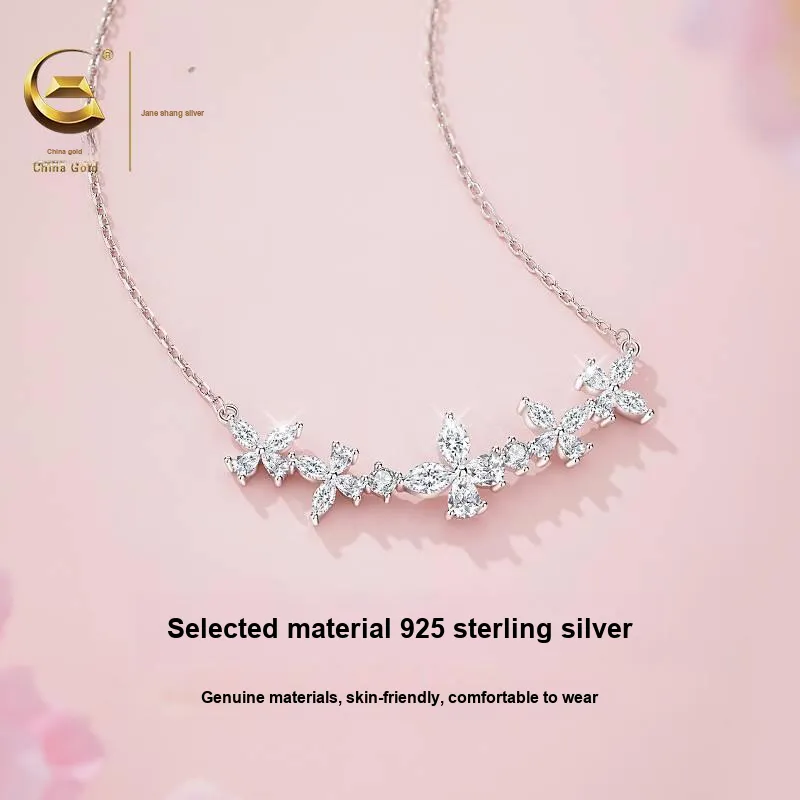 ZSY Silver 925 Necklaces Women's-3
