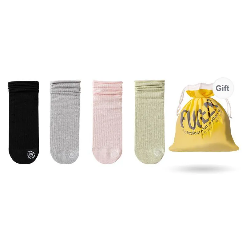 FUGEER Mid Calf Socks Women's Combo Set-56