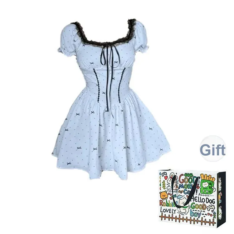 ZVJH Short Sleeved Dress Women's-1