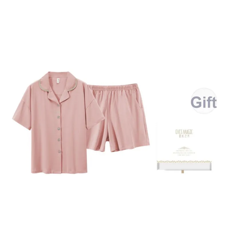 XIA.WA.ZHI.XIU Pajama Set Women's Two Piece Set-0