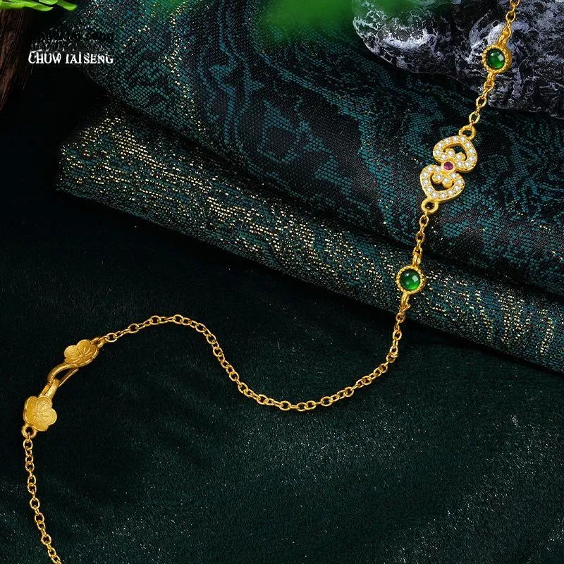 CHOW TAI SENG S925 Silver Necklaces Women's-5